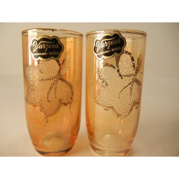 Vintage Libby VERZESA set of 6 shot, cordial, aperitif glasses 1960s - Picture 6 of 10